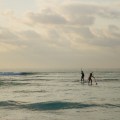 out to sea