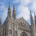 a cooperatively pretty sky over the&nbsp;duomo